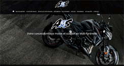 Desktop Screenshot of ametys-moto.com