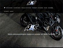 Tablet Screenshot of ametys-moto.com